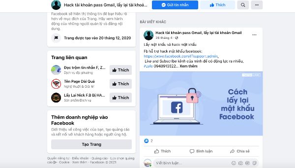 Lừa đảo bằng hình thức hack tài khoản Zalo, Facebook