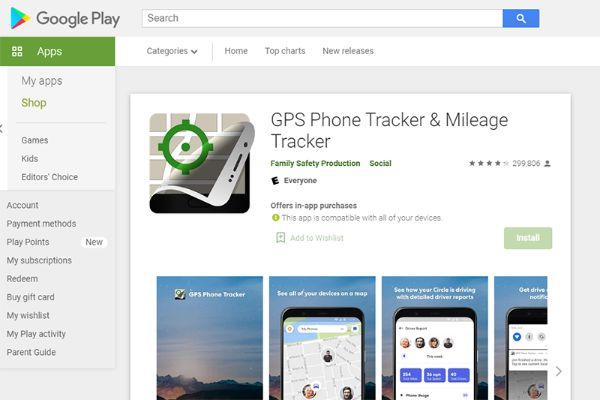 GPS Phone Tracker ứng dụng công nghệ định vị GPS toàn cầu